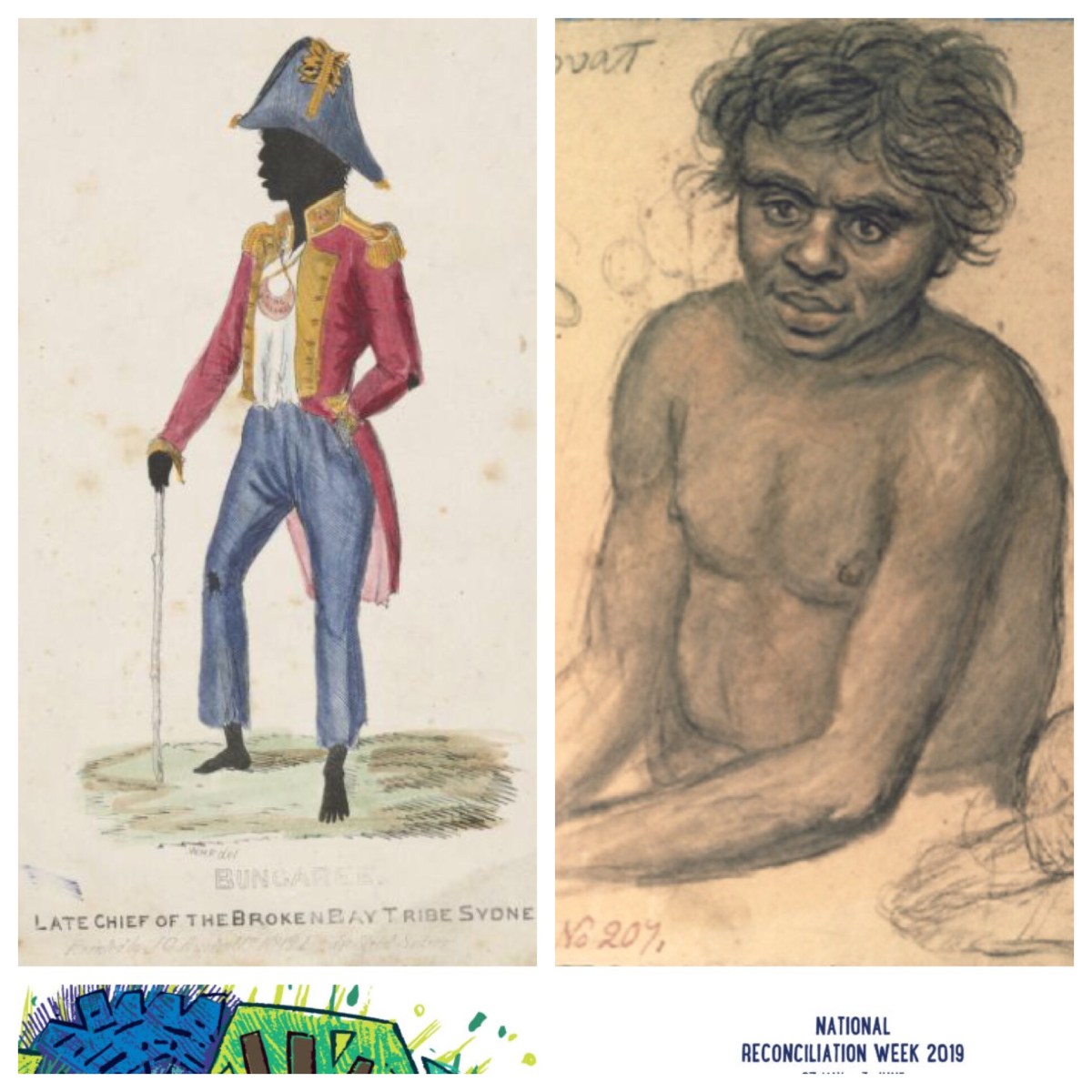 Reconciliation on the land of Australia: Bungaree and&nbsp;Mahroot