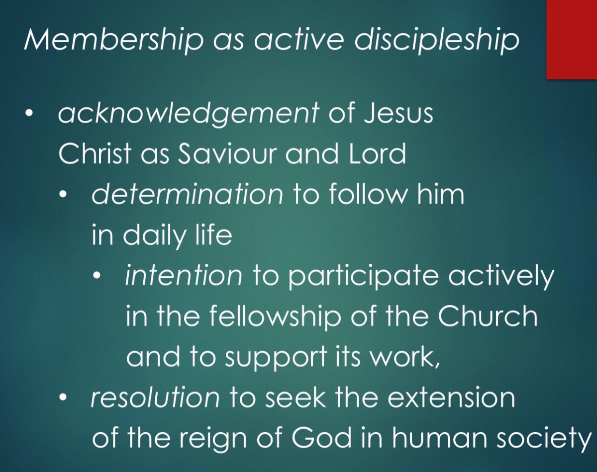 Gracious openness and active discipleship as key characteristics of church&nbsp;membership