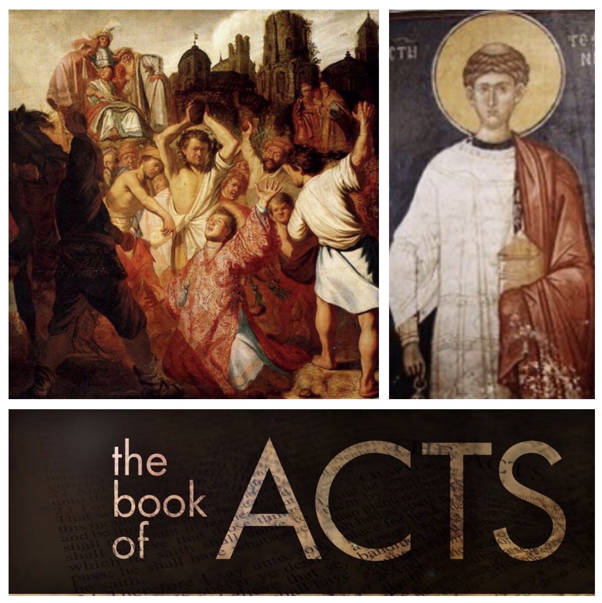 The heavens opened: the witness of Stephen (Acts 7; Easter&nbsp;5A)