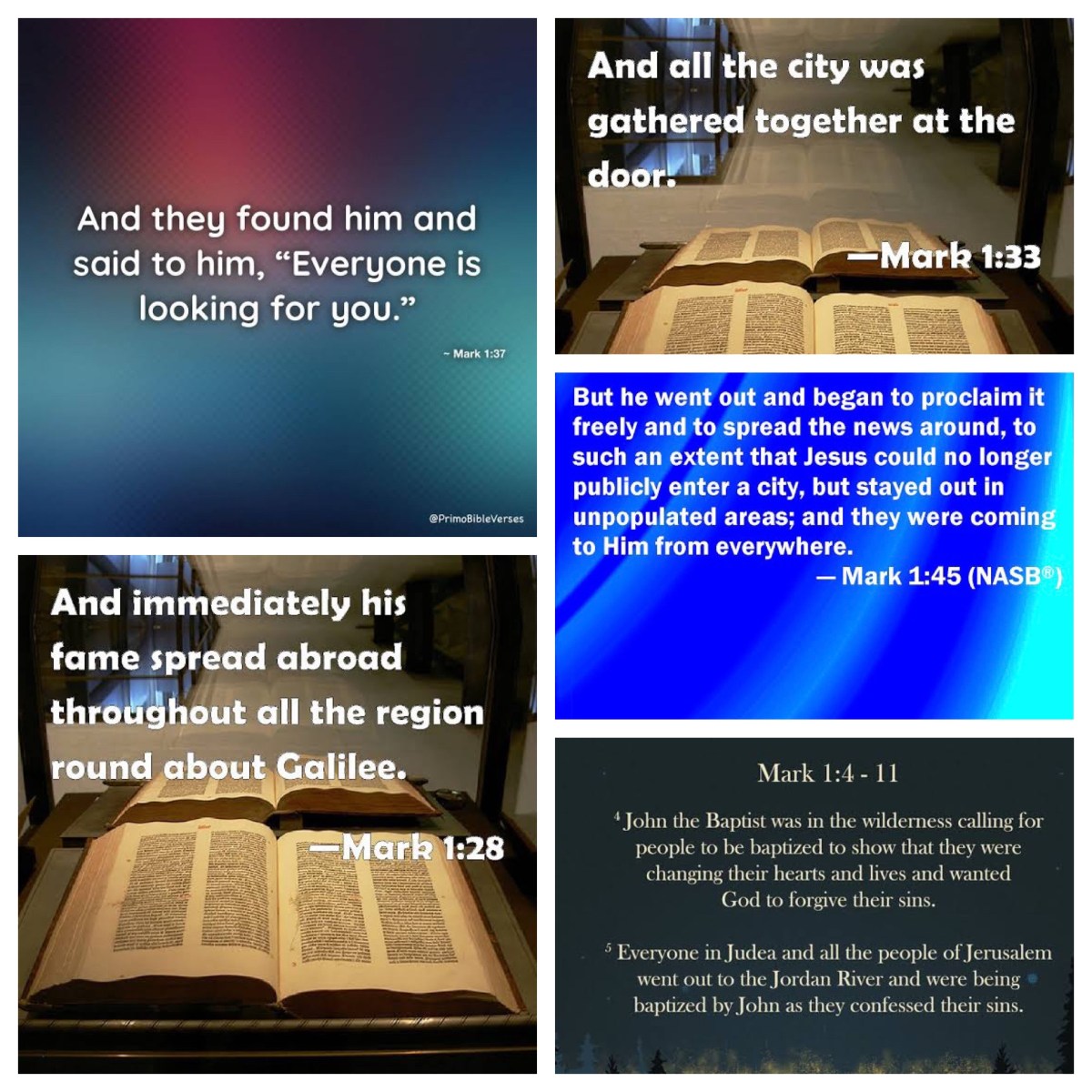 The whole city? (Mark 1; Year B). Let’s take that with a grain of&nbsp;salt