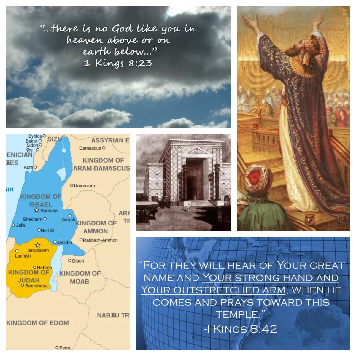 In order that all the peoples of earth may know your name (1 Kings 8; Pentecost&nbsp;13B)