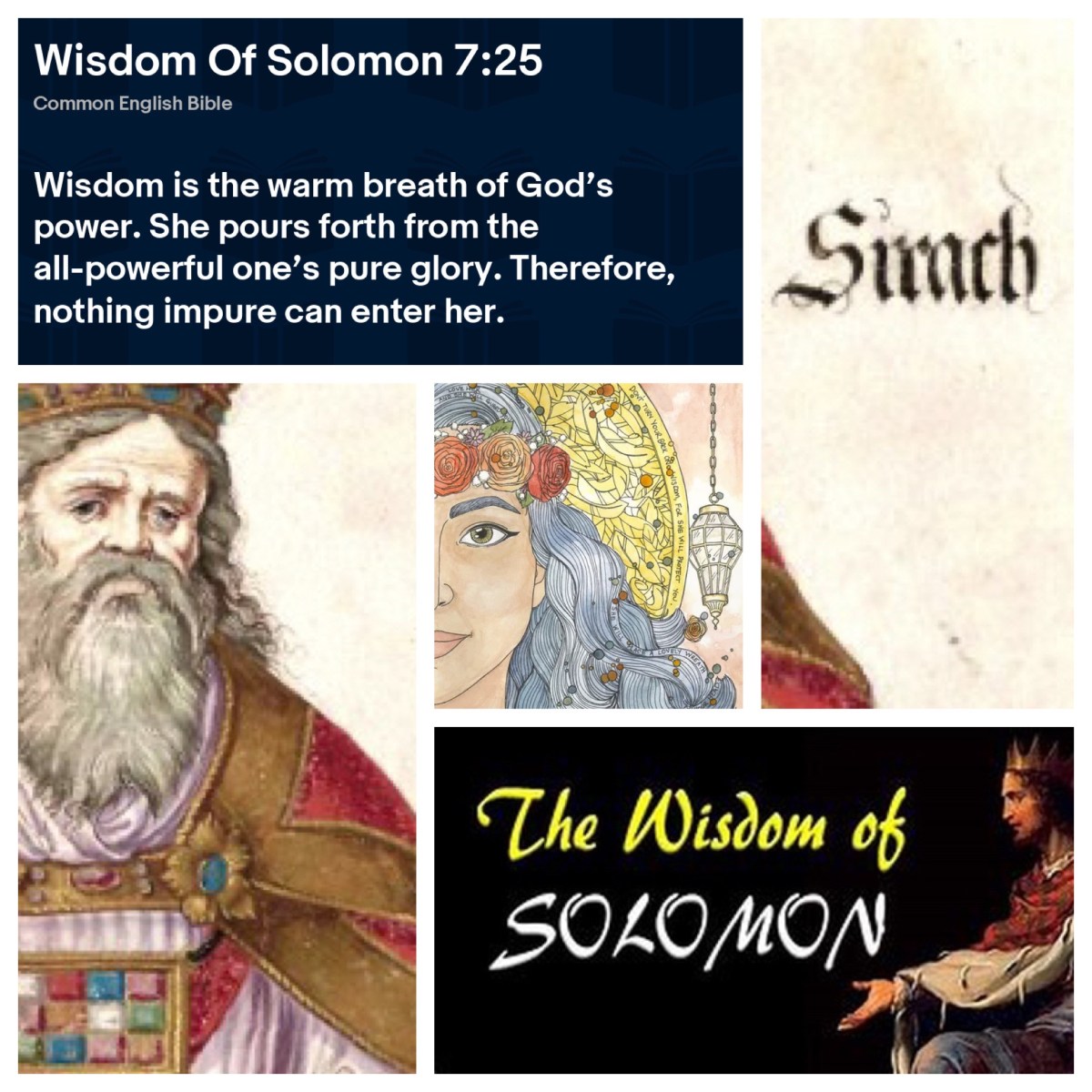 Wisdom cries in the streets (Proverbs 1; Pentecost&nbsp;16B)