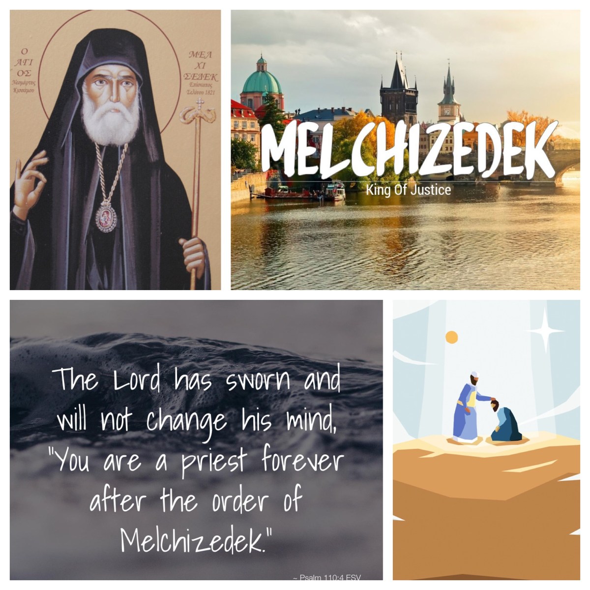 A priest forever, “after the order of Melchizedek” (Hebrews 5; Pentecost&nbsp;21B)