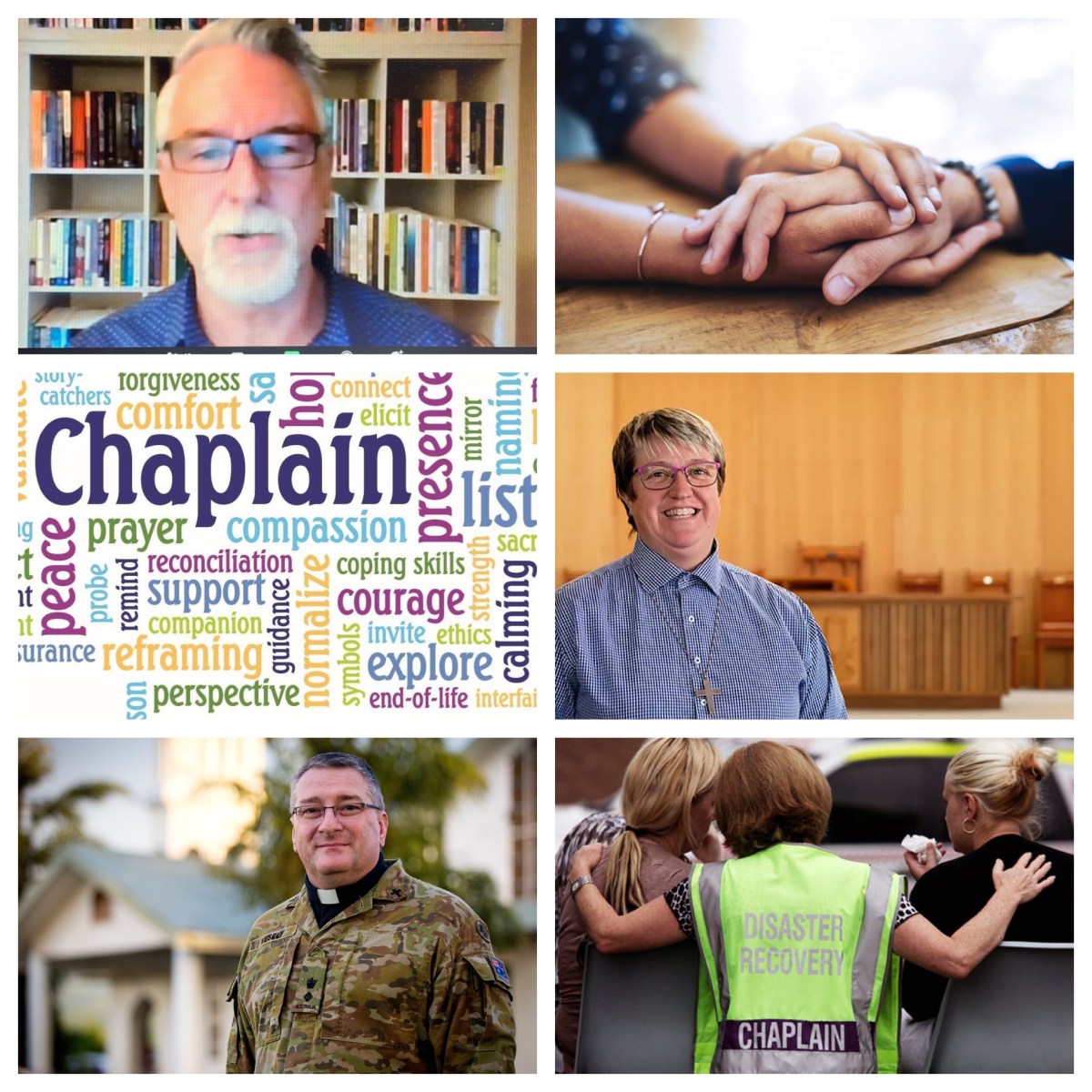 Compassionate carer, non-anxious presence, listening ear, relationship-building companion: the ministry of the&nbsp;Chaplain