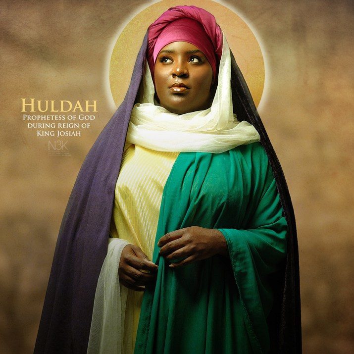 Huldah, a prophet, gifted by the spirit (2 Kings 22; 2 Chron&nbsp;34)
