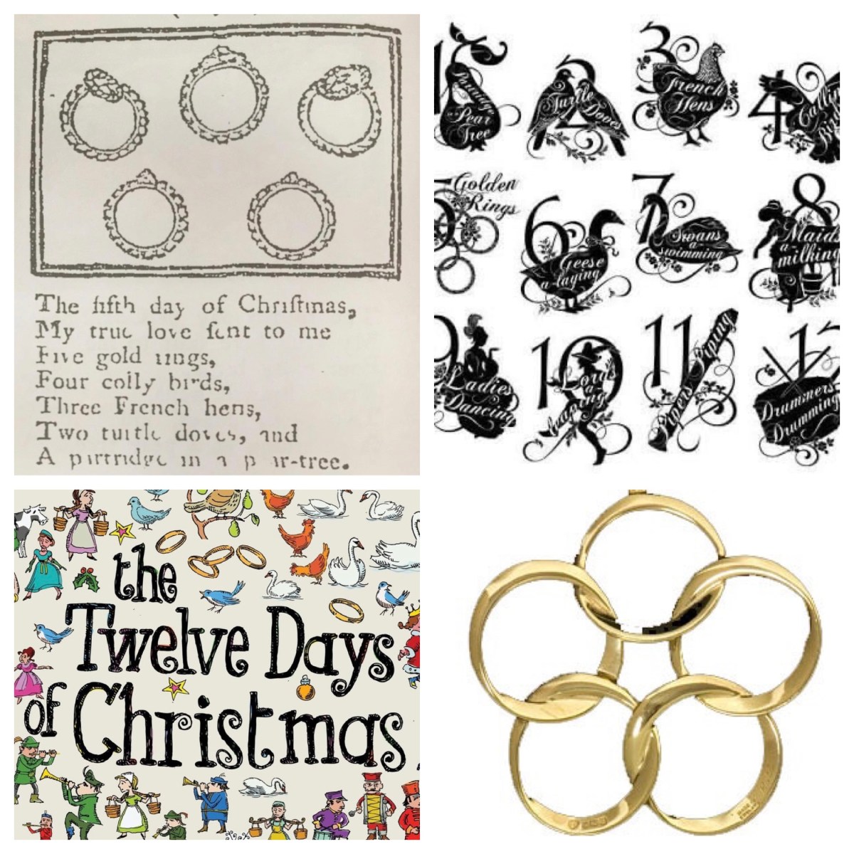 On the fifth day of Christmas: five gold&nbsp;rings