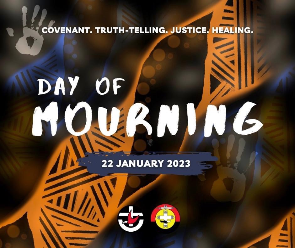 A Day of Mourning, ahead of Invasion Day (26&nbsp;January)