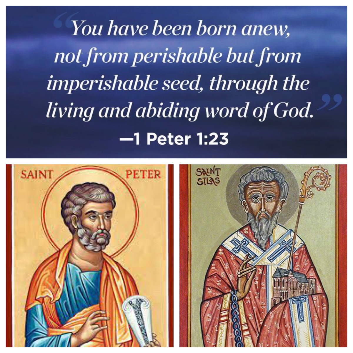 The living and enduring word of God (1 Peter 1; Easter&nbsp;3A)