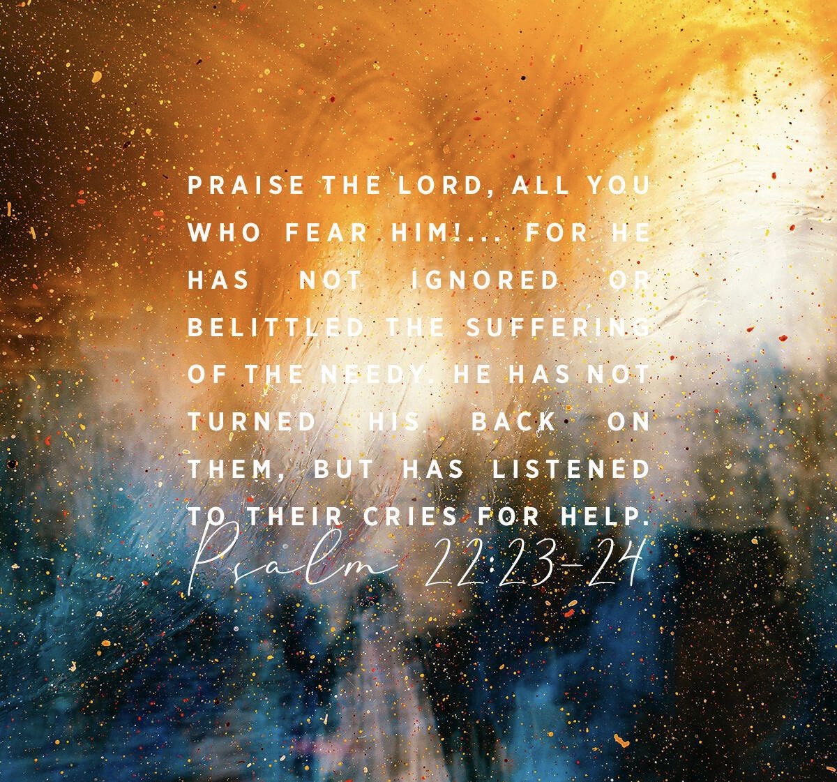 Maintaining faith in God in difficult circumstances (Psalm 22; Lent&nbsp;2B)