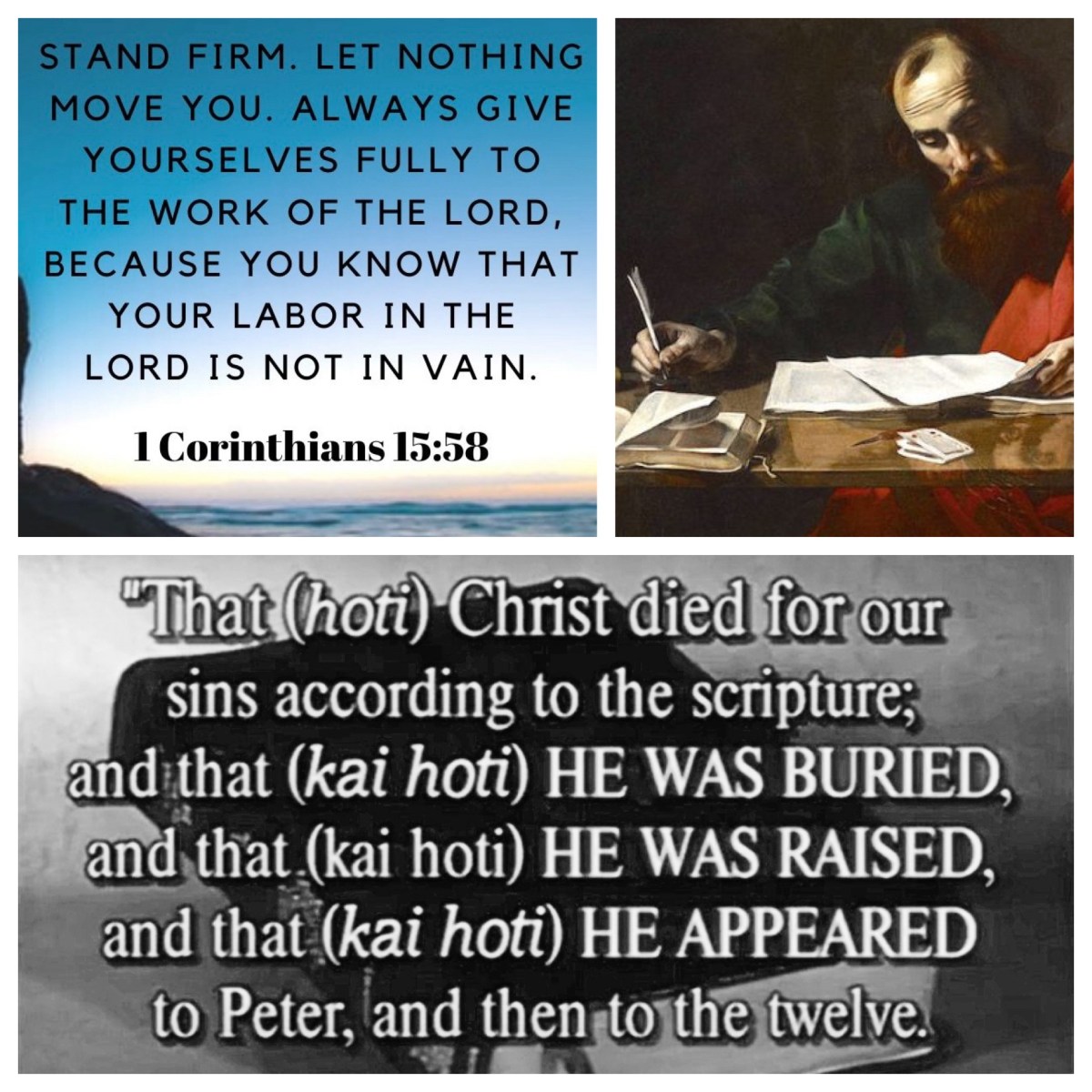 The last enemy to be destroyed is death (1 Cor 15; Narrative Lectionary for Easter&nbsp;7)