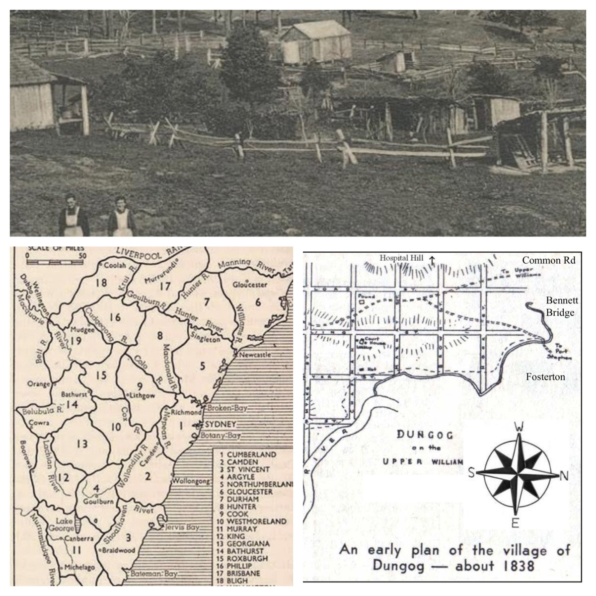 The Bruyns of Brown Street (1): Establishing the Town of&nbsp;Dungog