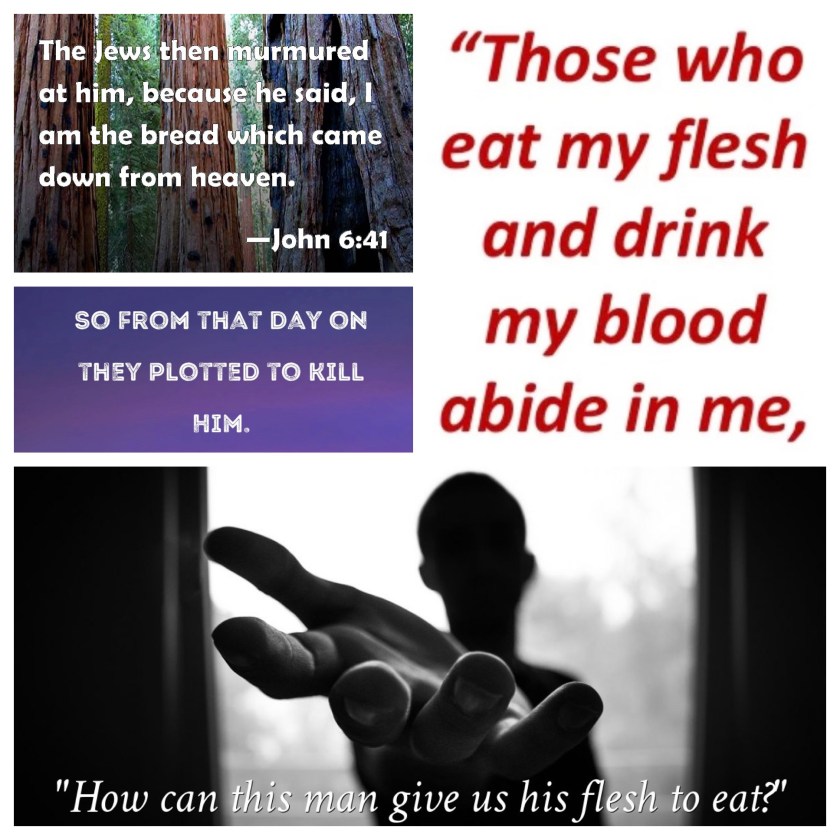 Disputing the claim of Jesus to be “the bread of life” (John 6 ...