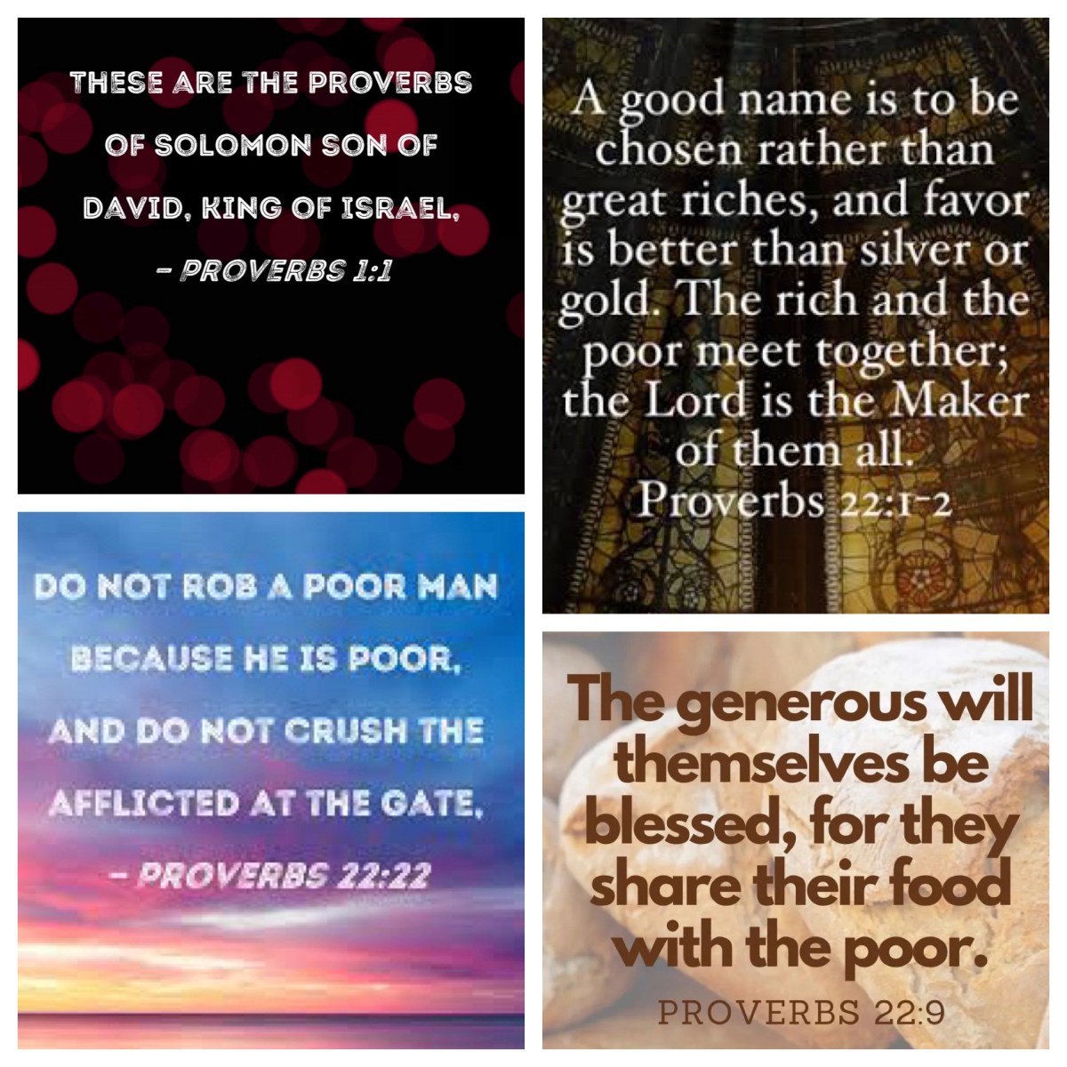 A good name, a generous life, an upright ethic (Proverbs 22; Pentecost&nbsp;16B)