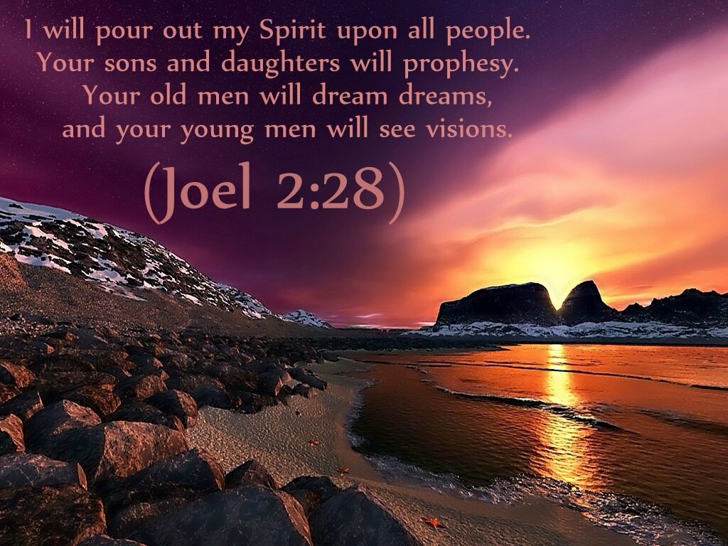 Prophesy, dream dreams, see visions, as the Spirit is poured out (Narrative Lectionary for Advent 2C; Joel&nbsp;2)