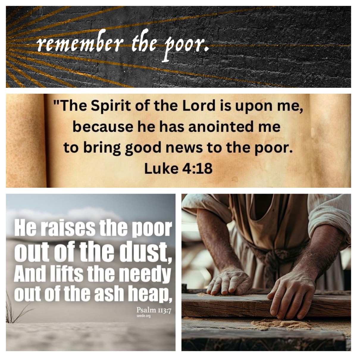 On Poverty, Jesus, and the Gospel of Luke (for Epiphany&nbsp;6C)