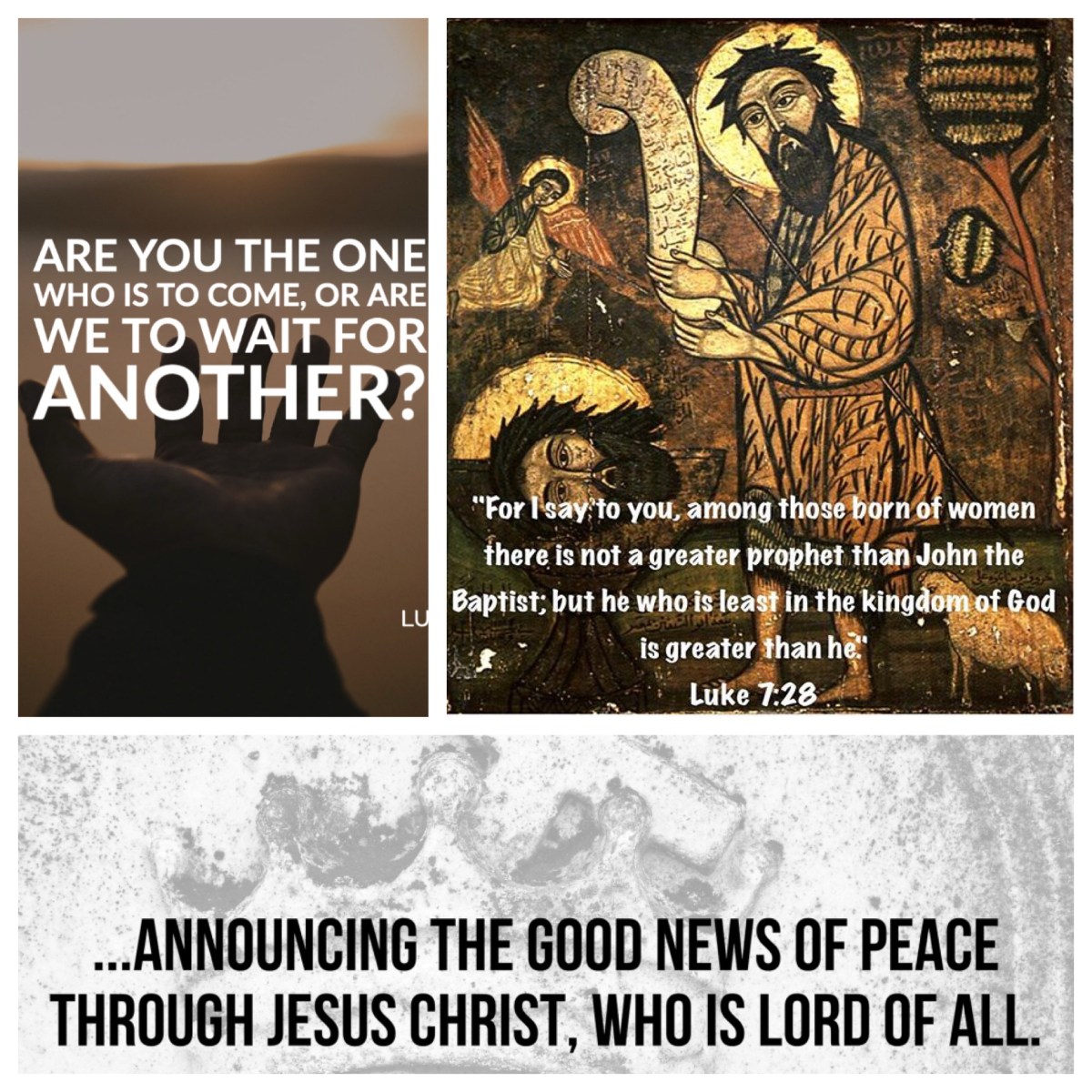 Accepting, or rejecting, the purpose of God (Narrative Lectionary for Epiphany 6C; Luke&nbsp;7)