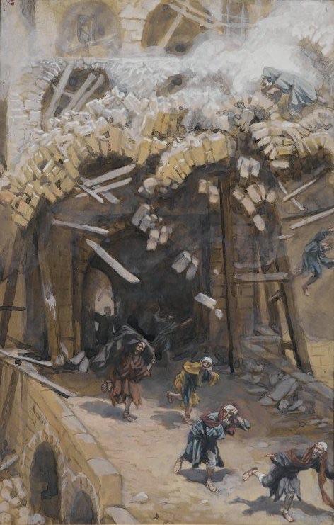 On a collapsed tower, mingled blood, and repentance (Luke 13; Lent&nbsp;2C/3C)