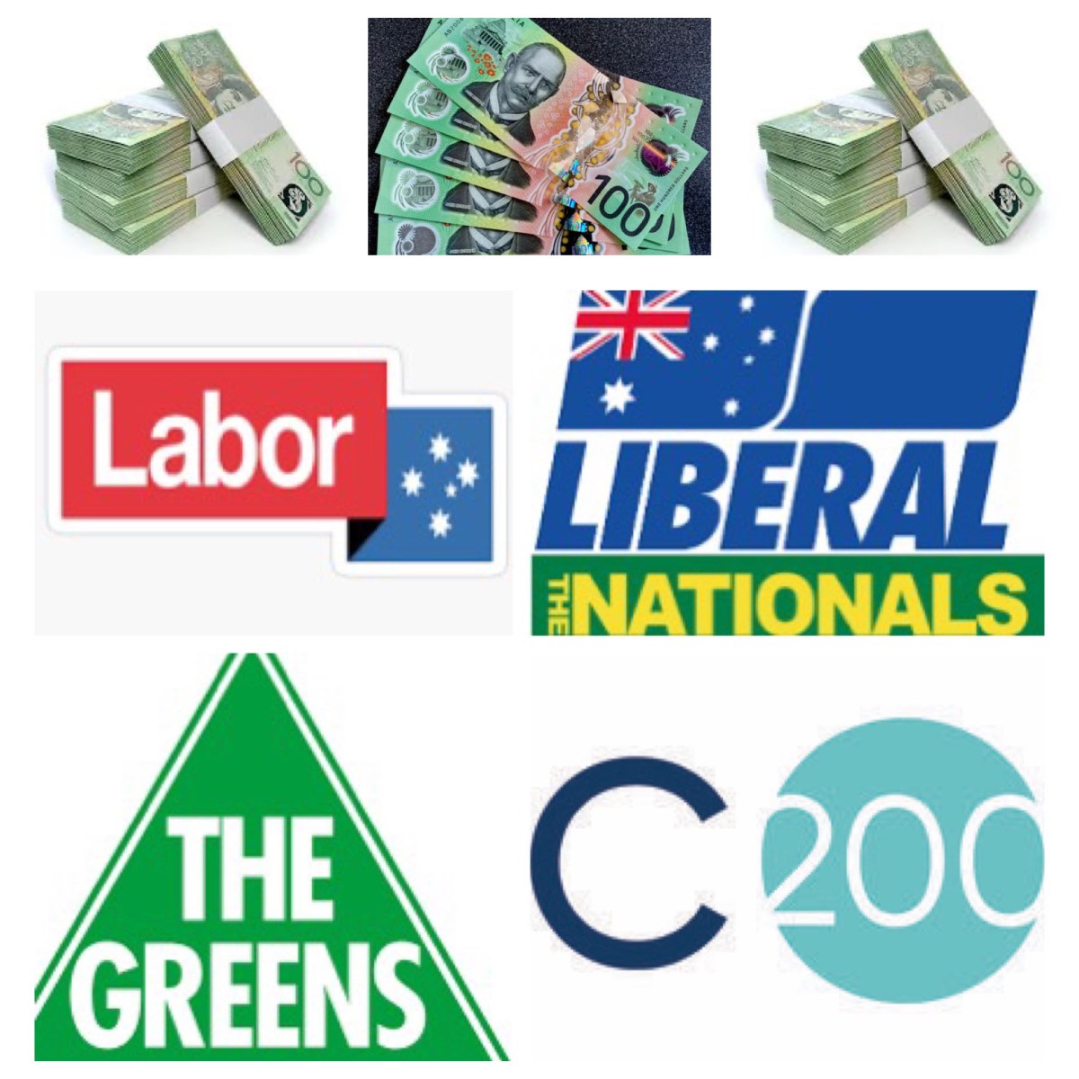 But where does your funding come from? (political candidates and their&nbsp;donors)