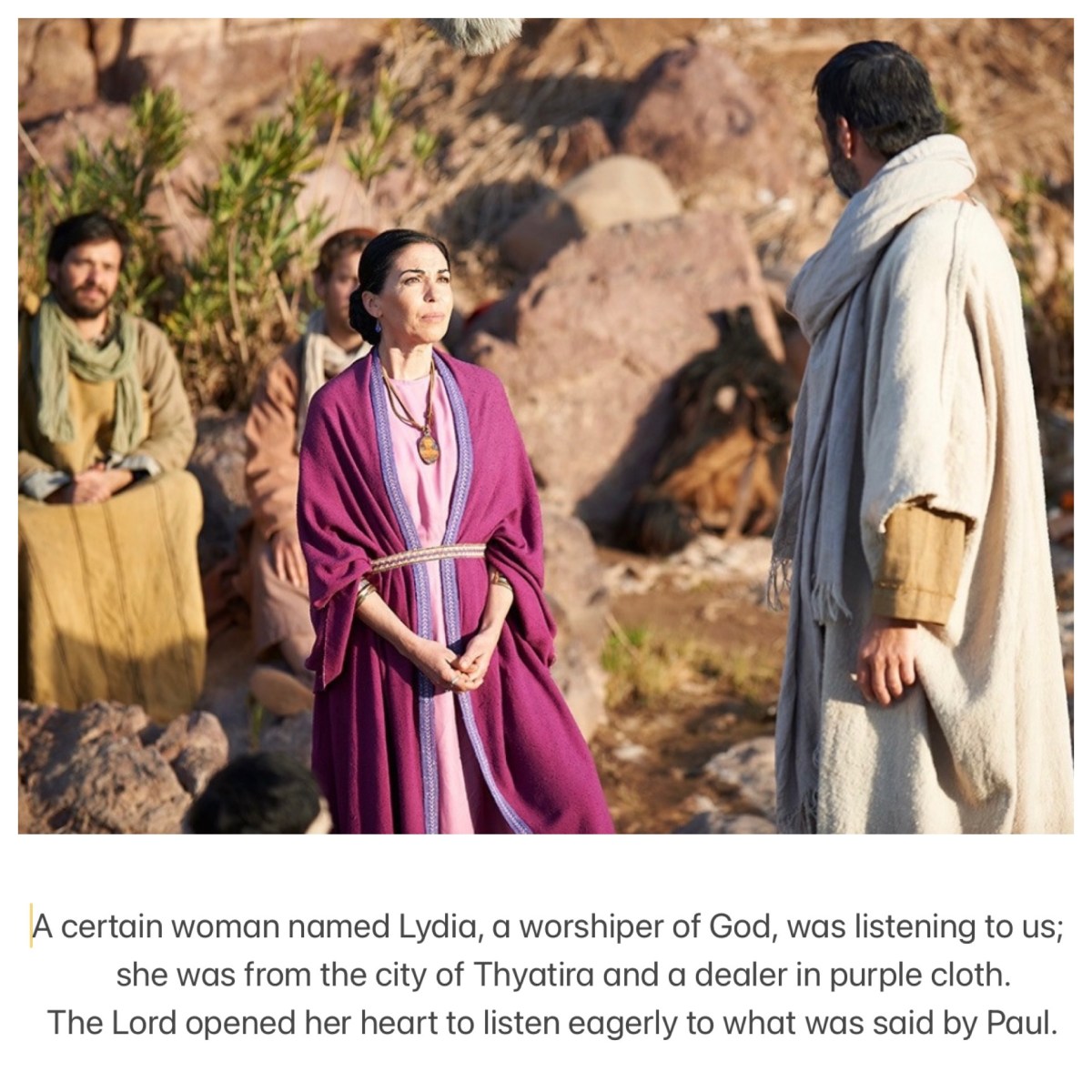The Lord opened her heart to listen eagerly to what was said by Paul (Easter 5C; Acts&nbsp;16)