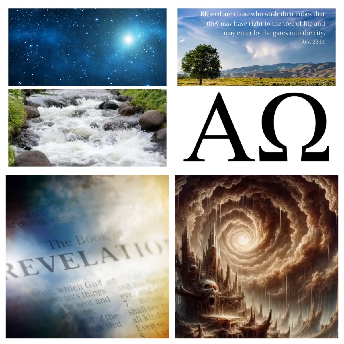 Alpha and Omega, bright morning star, water of life: final images in Revelation (Easter 7C; Rev&nbsp;22)