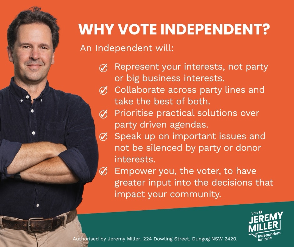 A growing presence of Independent candidates and Members of Parliament ...